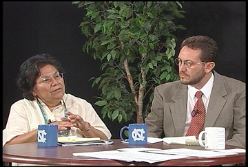 From left to right: Jennie R. Joe, PhD, MPH, MA, Professor, Department of Family and Community Medicine, and Director, Native American Research and Training Center, University of Arizona, Tucson AZ AND Fernando Wagner, ScD, Deputy Director, Morgan-Hopkins Center for Health Disparities Solutions, Morgan State University, Baltimore MD.